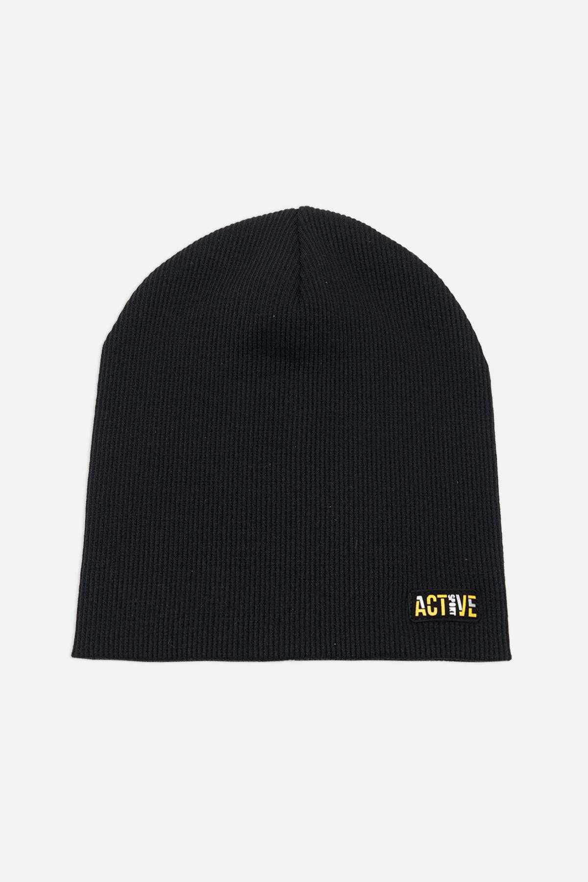 Шапка для мальчика 54-56 см Черный (ЦБ-00271335)