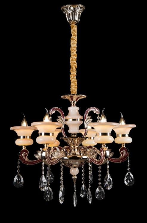 Люстра свеча Ray L414/6 (IR006948) Люстра свеча Ray L414/6 (IR006948)