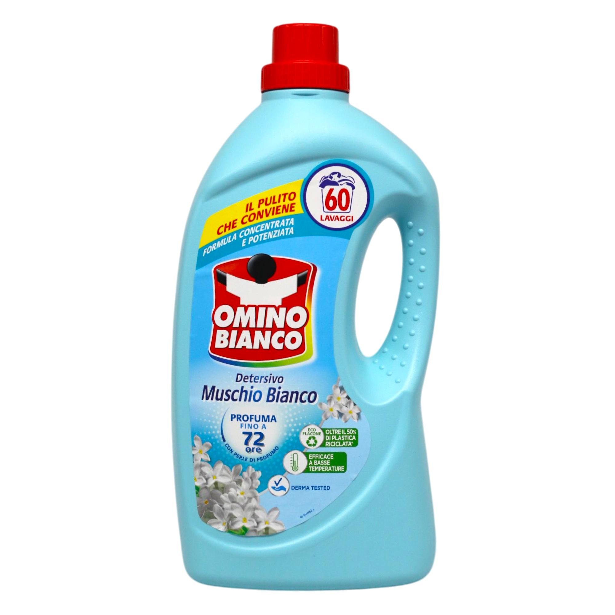 Гель для прання Omino Bianco Muschio Bianco 2,4 л 60 прань (НФ-00007765)