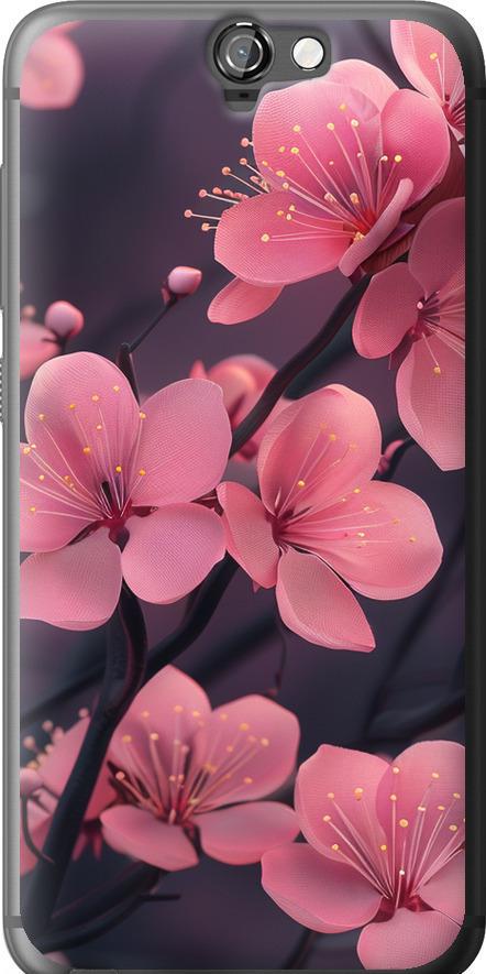 Чехол на HTC One A9 Пурпурная сакура (6075u-156-42517) Чехол на HTC One A9 Пурпурная сакура (6075u-156-42517)