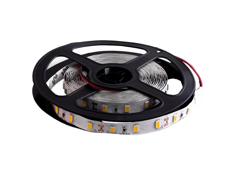 Світлодіодна стрічка 1 м SMD5630 60 LED 12В 14.4Вт/м IP20 3500K теплий білий (35504540) (763)