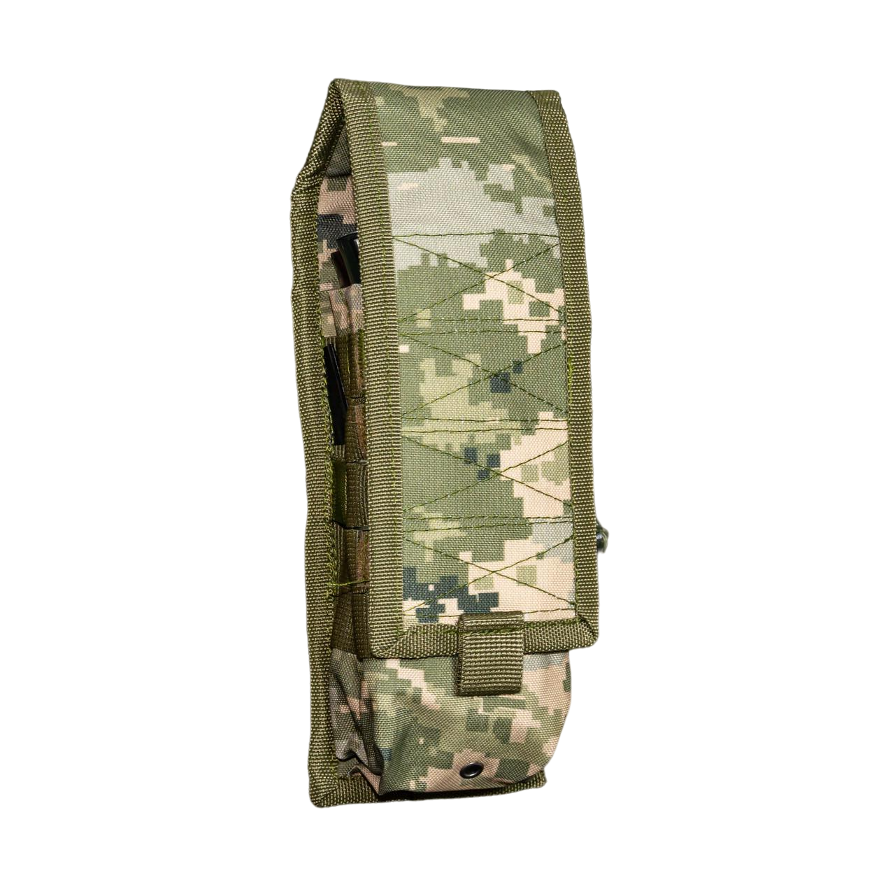 Подсумок двойной КІРАСА с клапаном закрытого типа рожки АК РПК 224 Пиксель