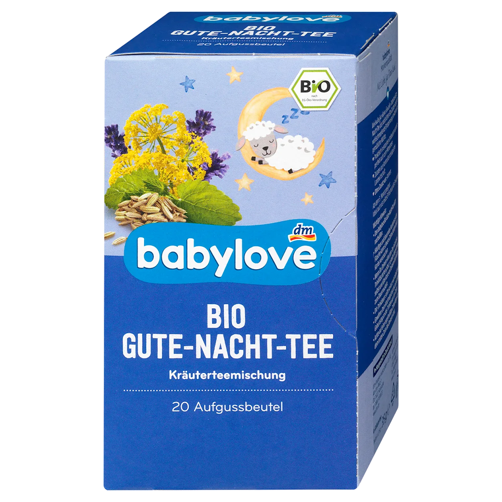 Чай травяной детский Babylove Bio для младенцев для легкого засыпания от 5 месяцев 35 г 20 пакетиков (EPI-15102025-253)