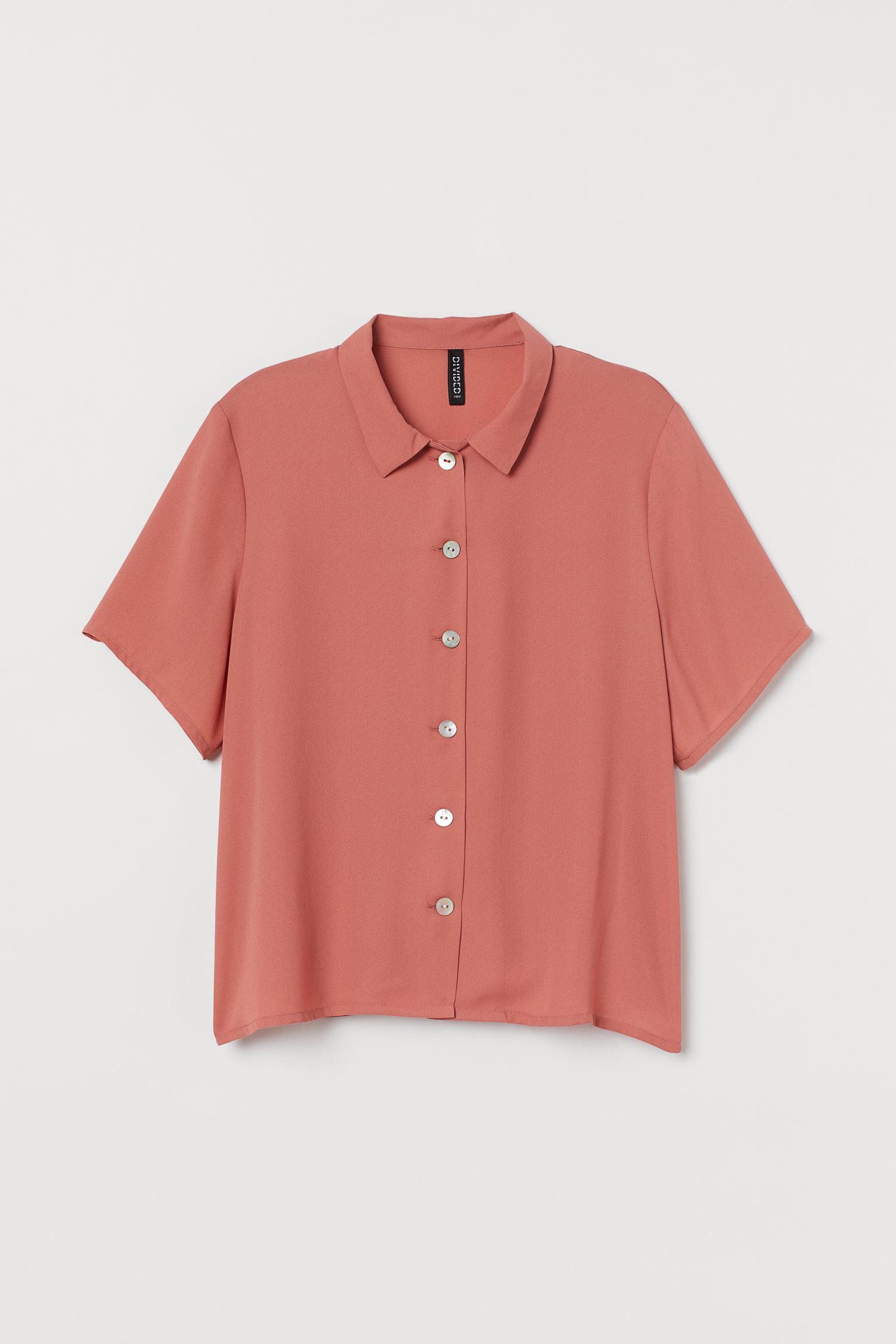 Блуза H&M р. 36 Розовая пудра (208838717) Блуза H&M р. 36 Розовая пудра (208838717)