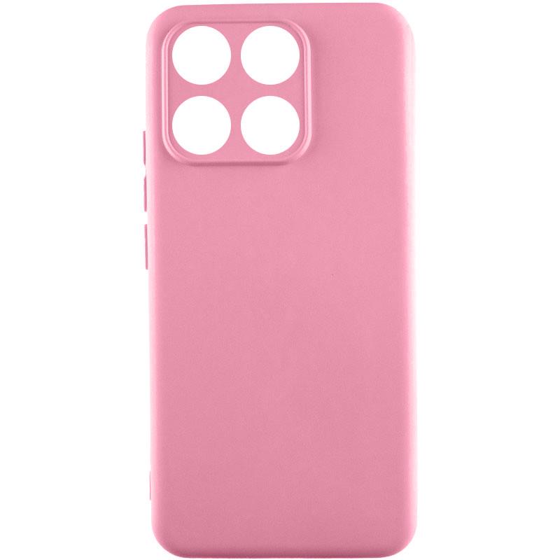 Противоударный чехол Silicone Cover Lakshmi Full Camera (AA) для Xiaomi 14 розовый