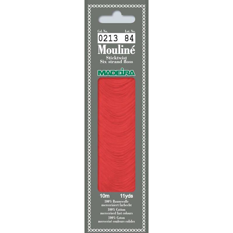 Нитки мулине Madeira 0213 Mouline Коралловый