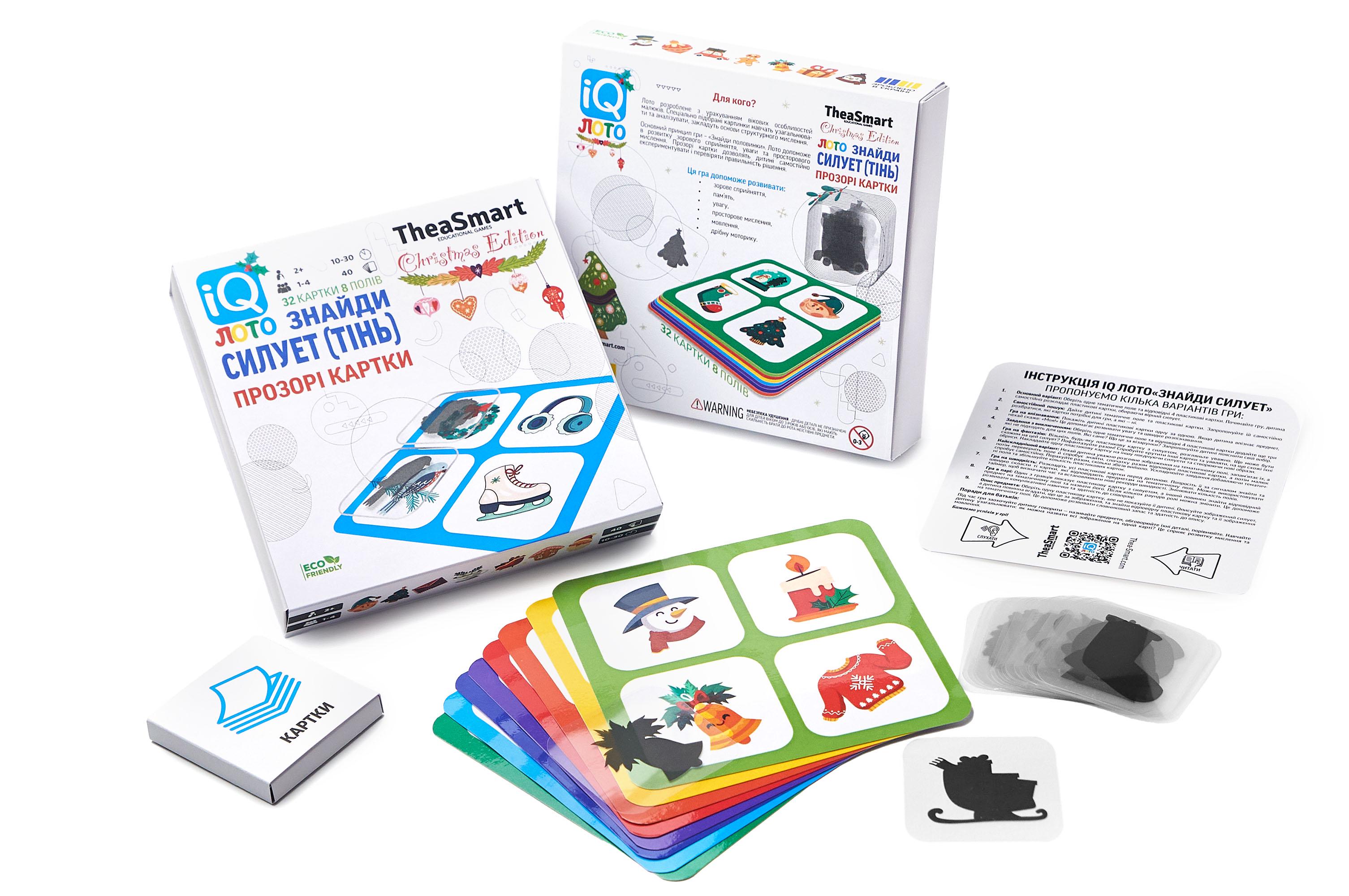 Игра настольная TheaSmart IQ Лото (24204-2)