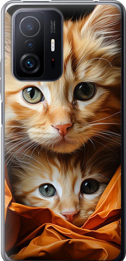 Чохол на Xiaomi 11T Котики 2 (5664t-2487-42517)