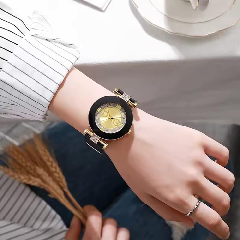 Годинник жіночий DG з кристалами кварцовий Білий - фото 6 Годинник жіночий DG з кристалами кварцовий Білий - фото 6