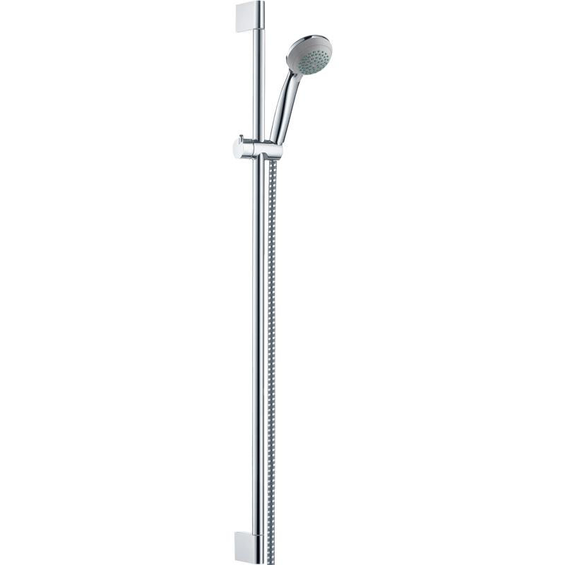 Душевой комплект Hansgrohe CROMETTA 85 27762000 со штангой Хром (84093)