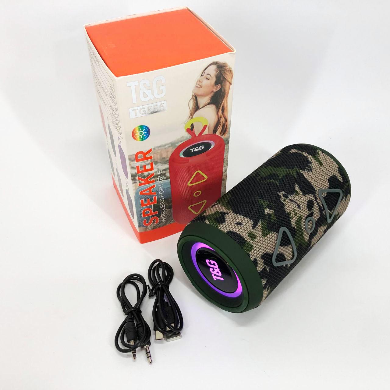 Колонка портативная TG656 FM-радио Камуфляж - фото 11 Колонка портативная TG656 FM-радио Камуфляж - фото 11