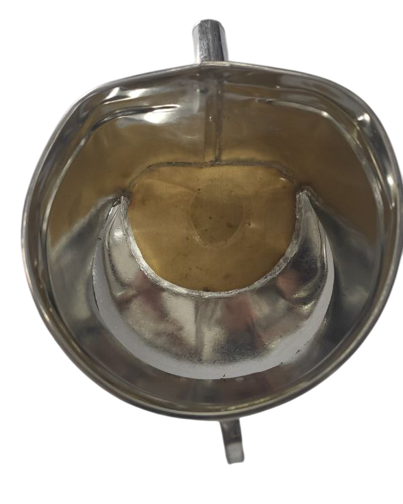 Лійка металева для ДП з латунною сіткою носик кривий d 25 мм (020440Д3) - фото 2 Лійка металева для ДП з латунною сіткою носик кривий d 25 мм (020440Д3) - фото 2