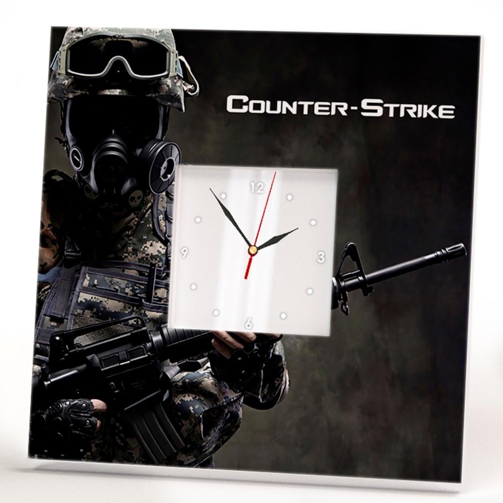 Часы "Counter-Strike" 260x260 мм (C03409)