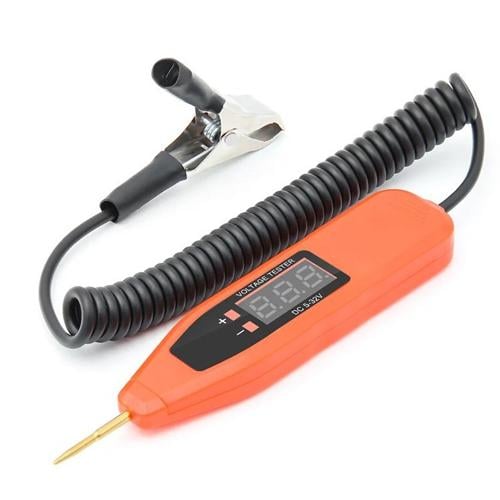 Ручка-тестер автомобильного аккумулятора и цепей 5-32V с ЖК-дисплеем Orange (927083) - фото 4 Ручка-тестер автомобильного аккумулятора и цепей 5-32V с ЖК-дисплеем Orange (927083) - фото 4