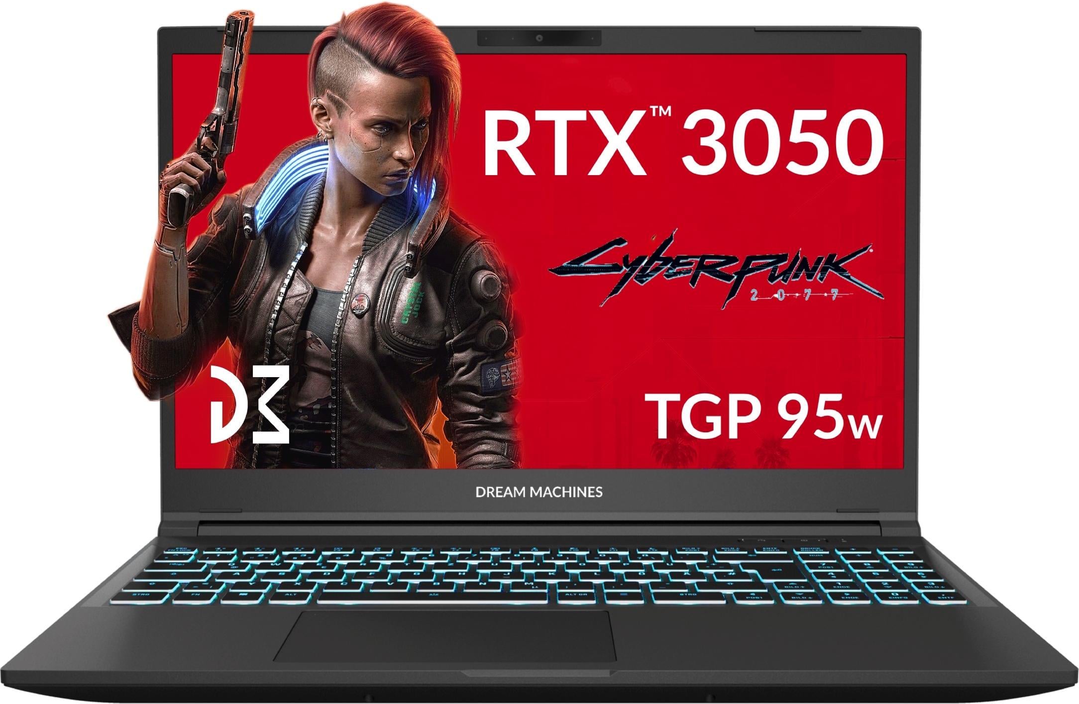 Ноутбук игровой Dream Machines RG3050-15 15,6" FHD Intel Core i7 16 Гб DOS Черный (RG3050-15UA76) Ноутбук игровой Dream Machines RG3050-15 15,6" FHD Intel Core i7 16 Гб DOS Черный (RG3050-15UA76)