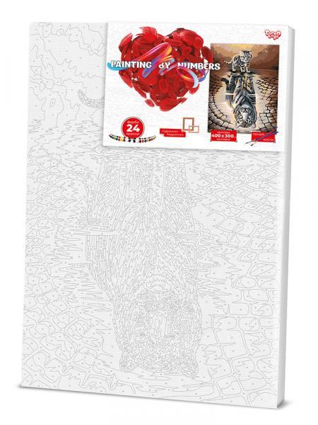 Картина по номерам Danko Toys Животные Котенок 30х40 см рус. в термопакете (KpNe-03-04) Картина по номерам Danko Toys Животные Котенок 30х40 см рус. в термопакете (KpNe-03-04)