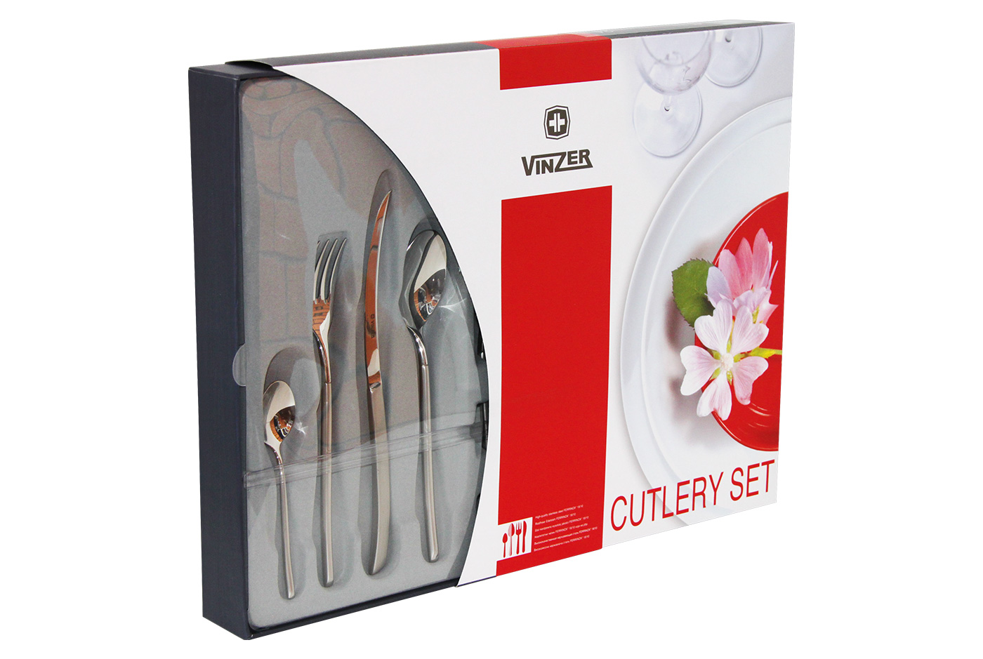 Столовий набір Vinzer Samurai 24 предмета (89094) - фото 2 Столовий набір Vinzer Samurai 24 предмета (89094) - фото 2