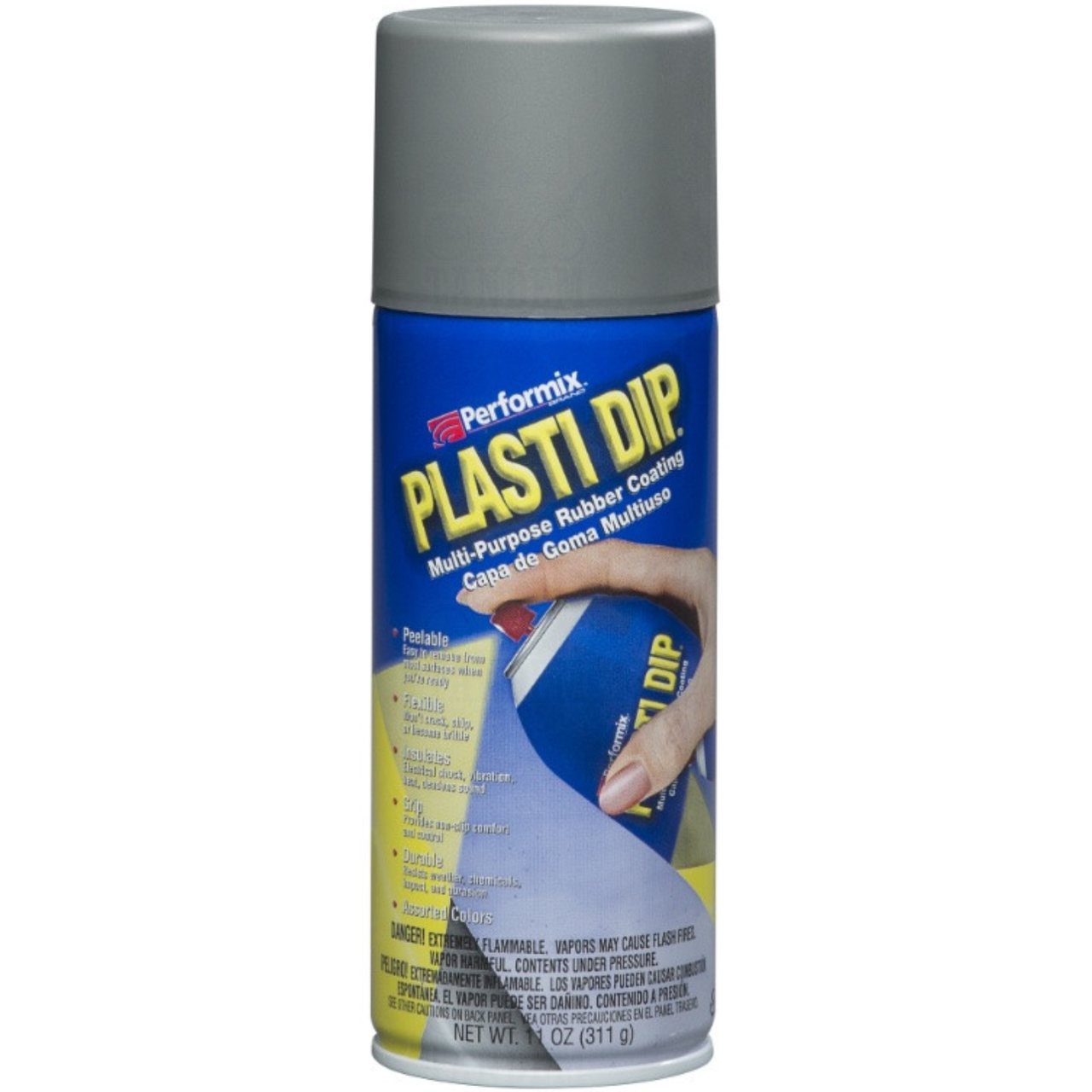 Жидкая резина Plasti Dip™ аэрозоль 400 мл Серый