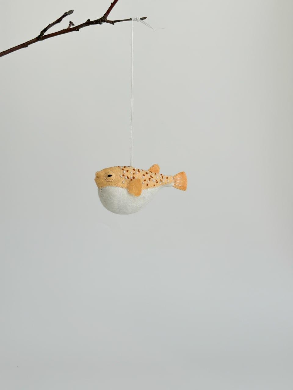 Мягкая игрушка Рыба фугу (29472356) - фото 5