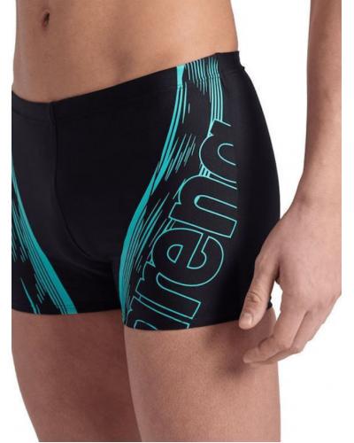 Плавки Arena SWIM SHORT GRAPHIC р. 95 Черный (005535-580 95) - фото 4