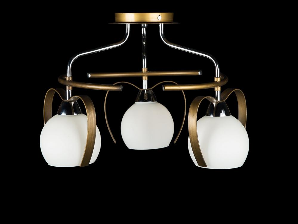 Люстра с плафонами Ray L28074/3 CR (IR005796)