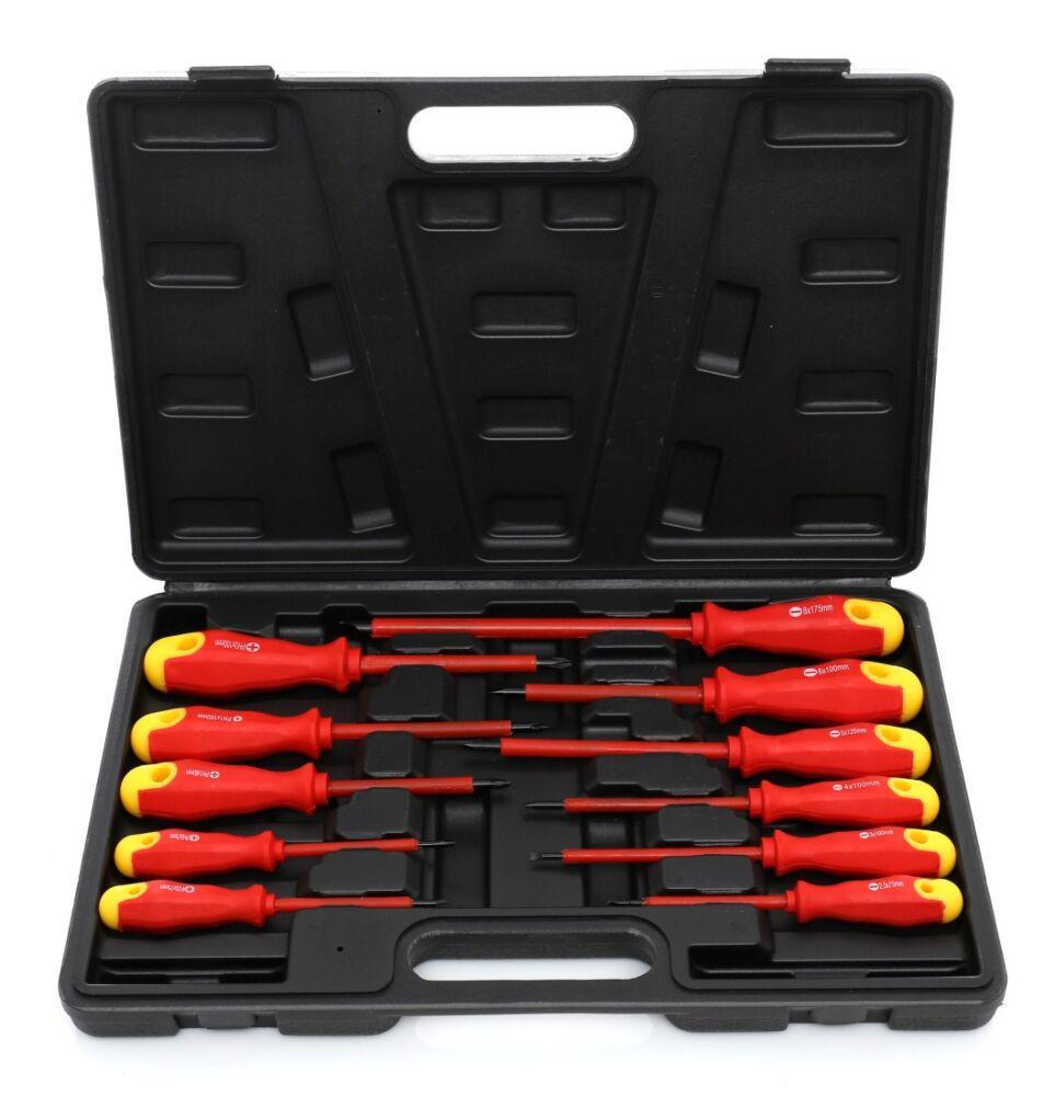 Набір викруток ізольованих TAGRED TA1066 12 шт. - фото 2 Набір викруток ізольованих TAGRED TA1066 12 шт. - фото 2