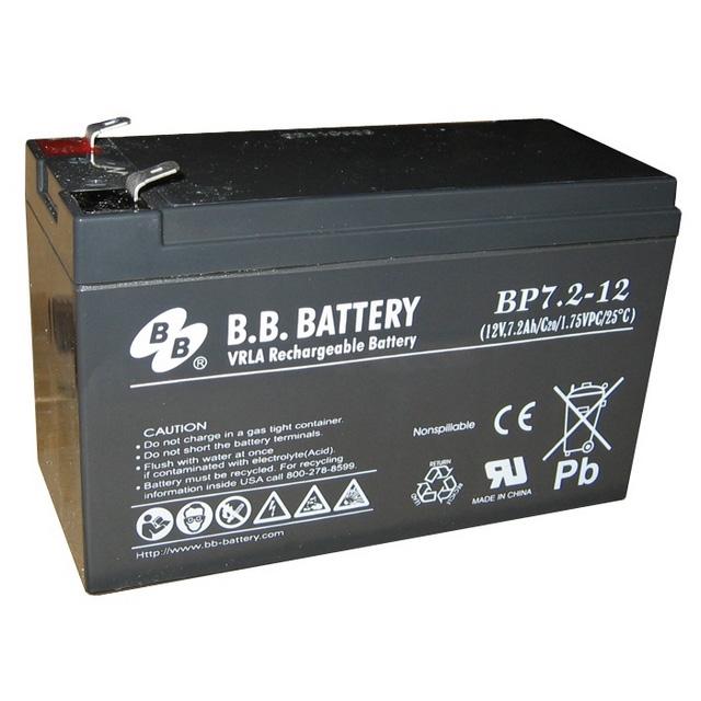 Аккумулятор для ИБП B.B. Battery BP 7.2-12 12 В 7,2 Ач (20585382) - фото 1