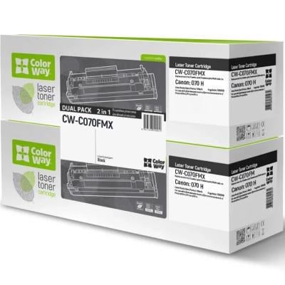 Картридж ColorWay Canon 070H MF461w/463dw/465dw/LBP243dw/246dw Dual pack (CW-C070FMX)