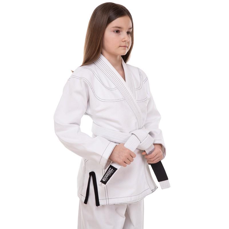 Кимоно для джиу-джитса подростковый CORE CO-3137-M хлопок 350 г/м2 р. 3 170 см Белый (CO-3137-M_3_(рост_170) - фото 3 Кимоно для джиу-джитса подростковый CORE CO-3137-M хлопок 350 г/м2 р. 3 170 см Белый (CO-3137-M_3_(рост_170) - фото 3