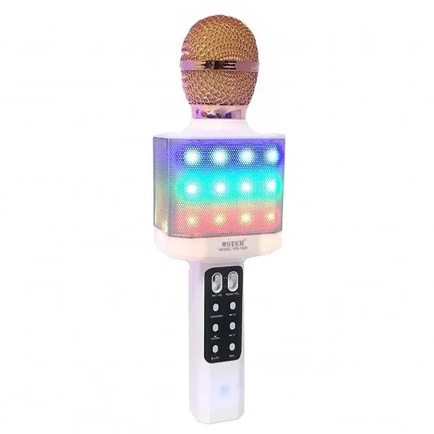 Караоке-микрофон Wster WS-1828 с LED-подсветкой (MX-00006969)