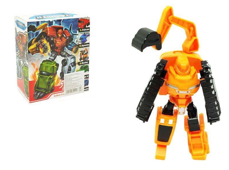 Трансформер Bambi HD44 Tobot mini Rocky 10 см Жовтий (261781) - фото 2 Трансформер Bambi HD44 Tobot mini Rocky 10 см Жовтий (261781) - фото 2
