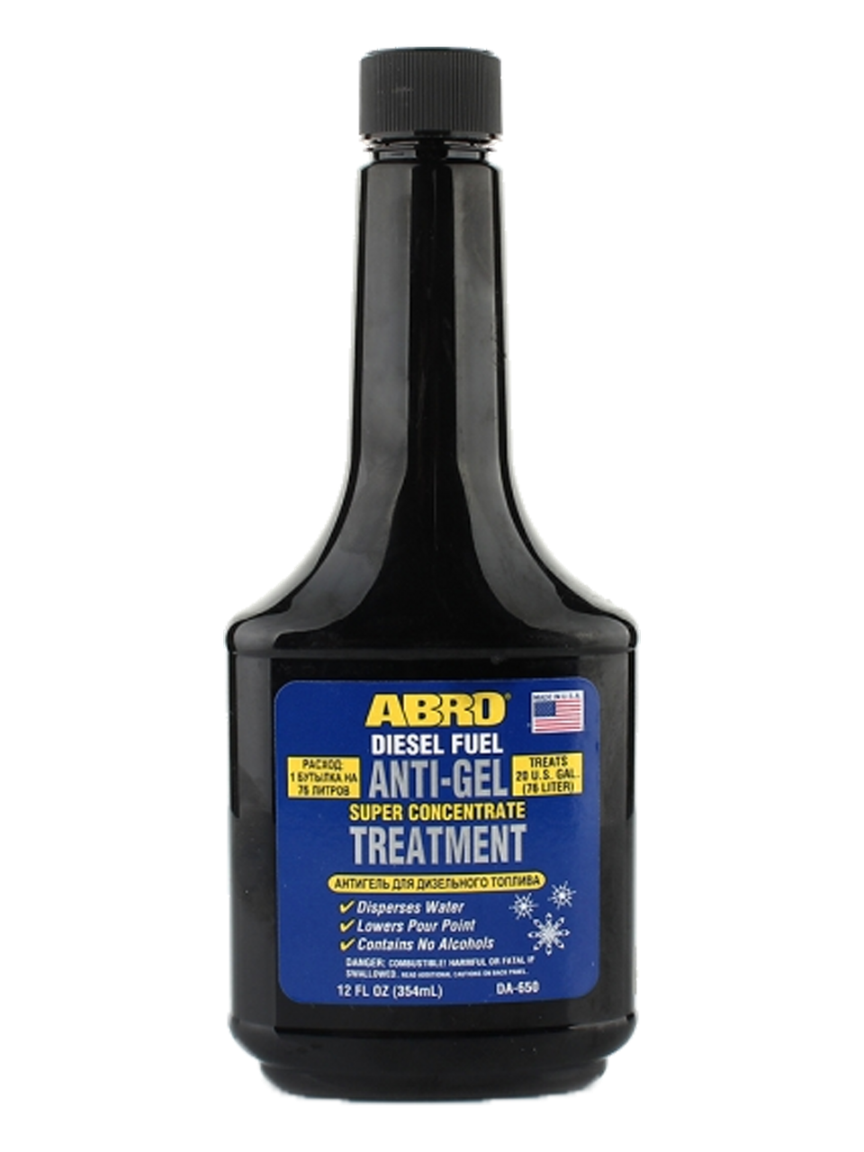 Антигель дизпалива на 75 л ABRO DA-650R 236 мл