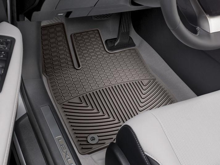 Коврики автомобильные передние резиновые WeatherTech W421CO Lexus RX 2016 Коричневый (1319749488)