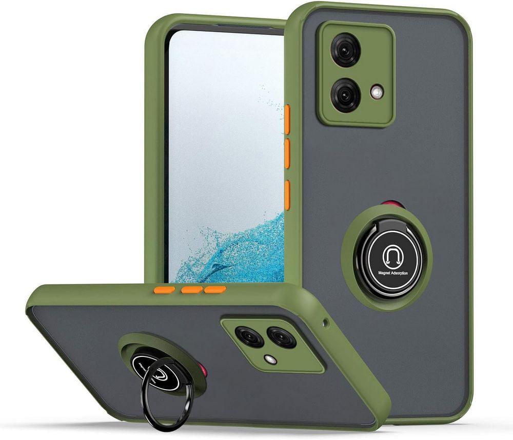 Защитный чехол MatteLuxe Motorola G84 (с кольцом) Khaki (38253-17)