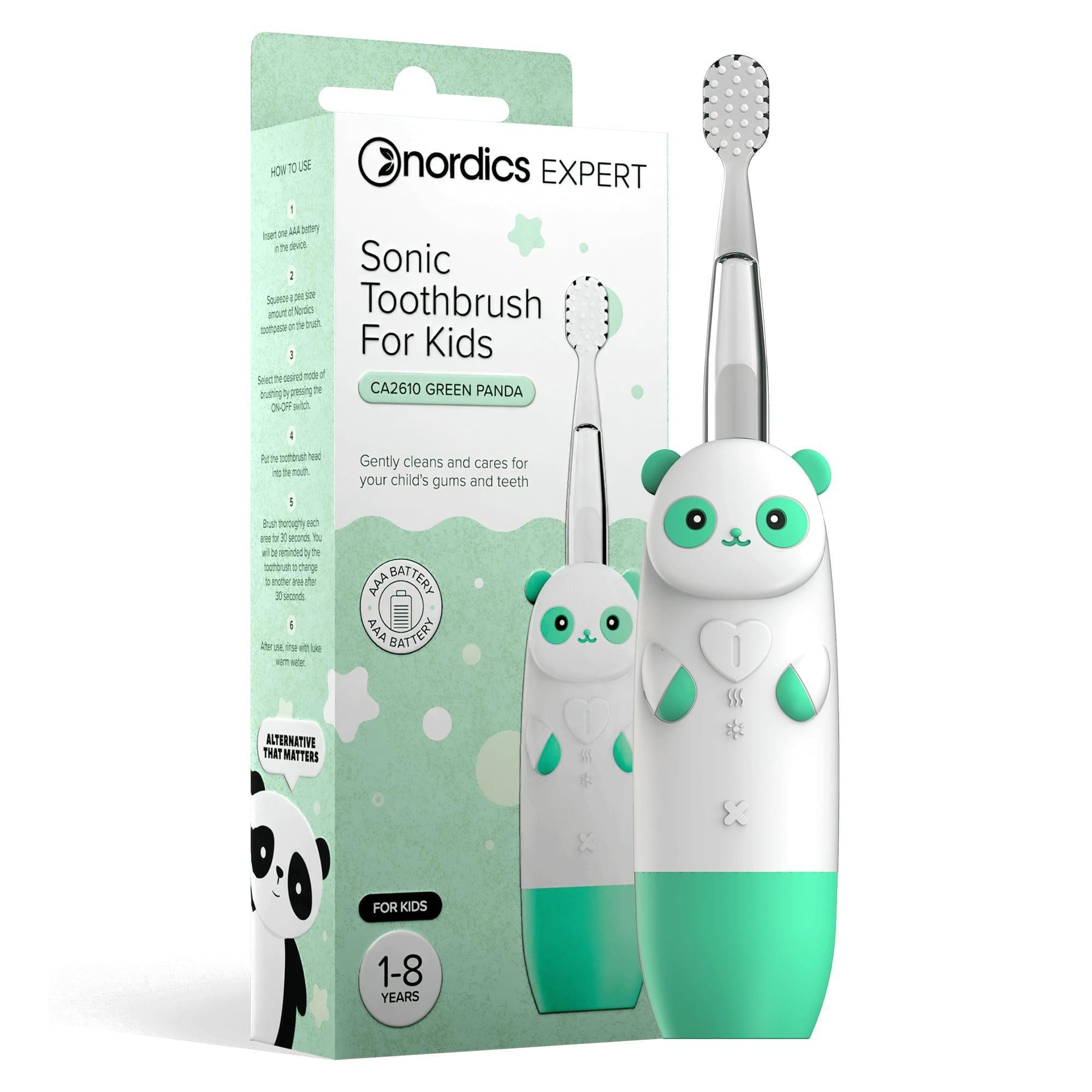 Зубная щетка детская звуковая Nordics CA2610 Green (107202)