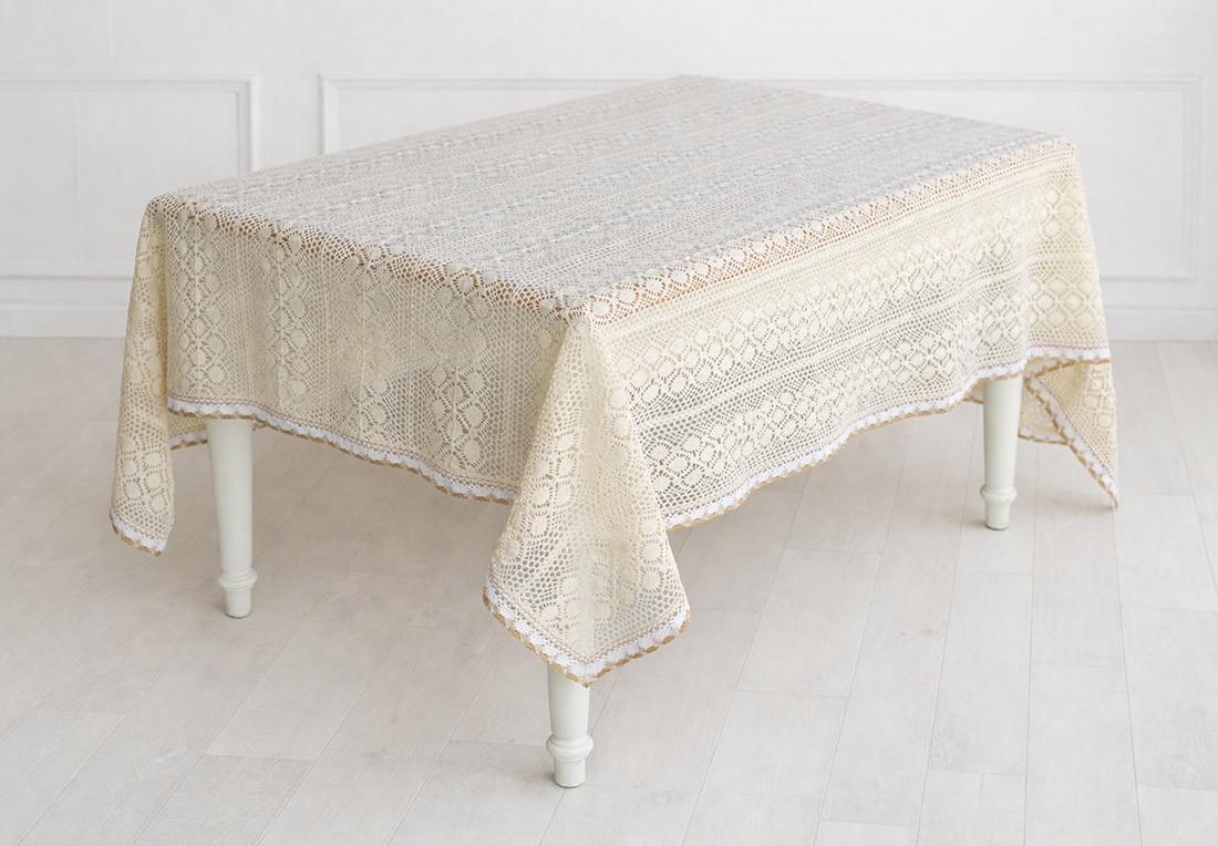 Скатерть BonaDi Boho Crochet кружево 110х110 см (445-285) Скатерть BonaDi Boho Crochet кружево 110х110 см (445-285)