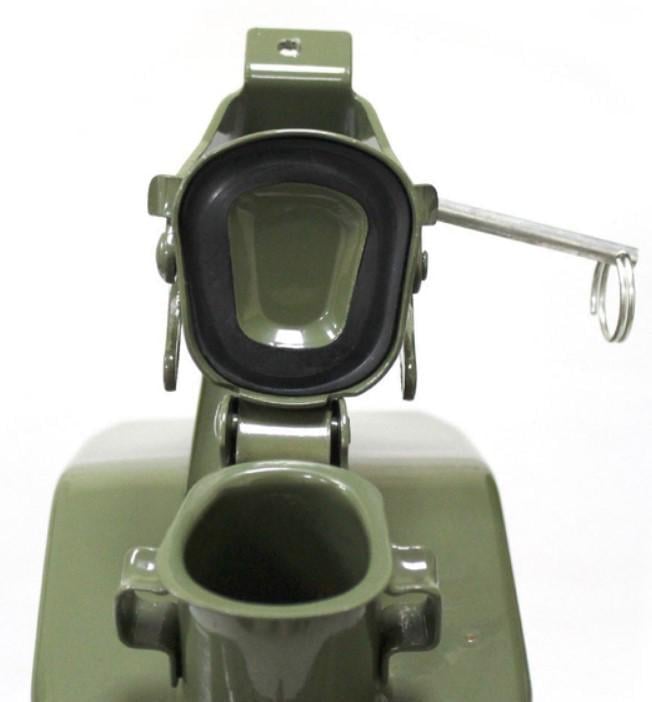 Каністра Lavita вертикальна сталева для зберігання палива або мастила 5 л (2104618809) - фото 3