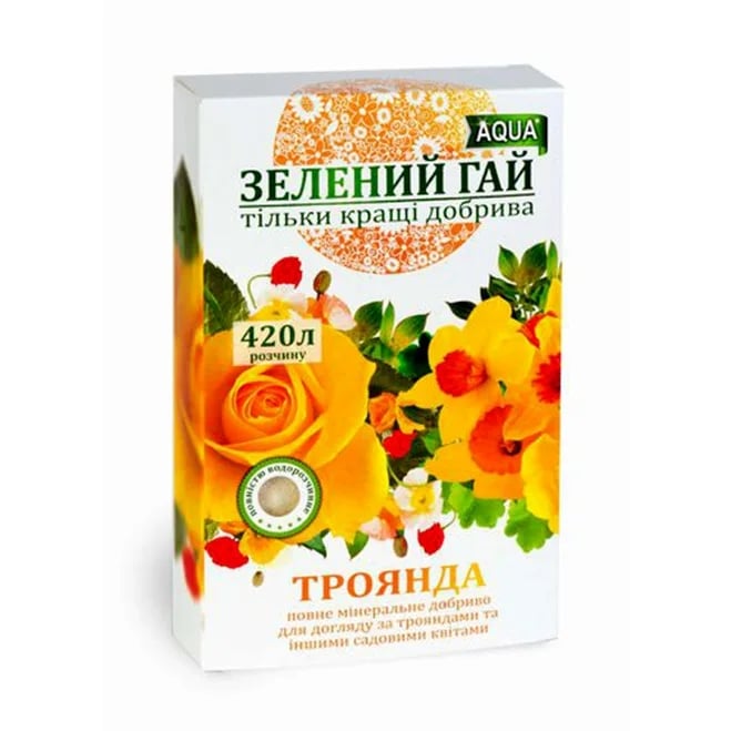 Удобрение для роз Flora Зелений гай 300 гр (1837)