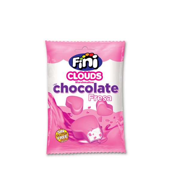 Маршмеллоу в шоколаде Fini Clouds Chocolate Fresa 80 г (1753632312)