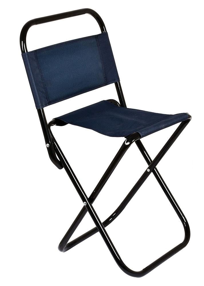 Стул туристический рыболовный со спинкой 35х26х58 см (MH-3070)