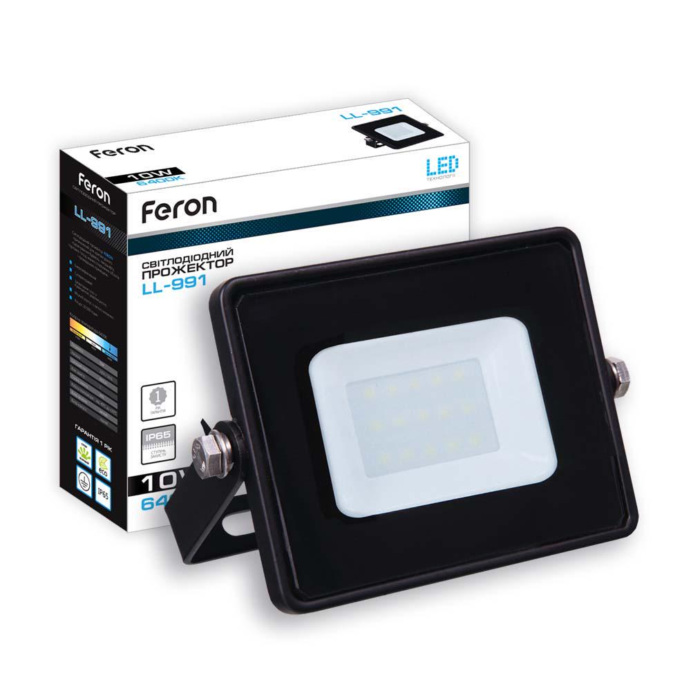 Прожектор светодиодный Feron LL-991 10W 6400K (27803320)