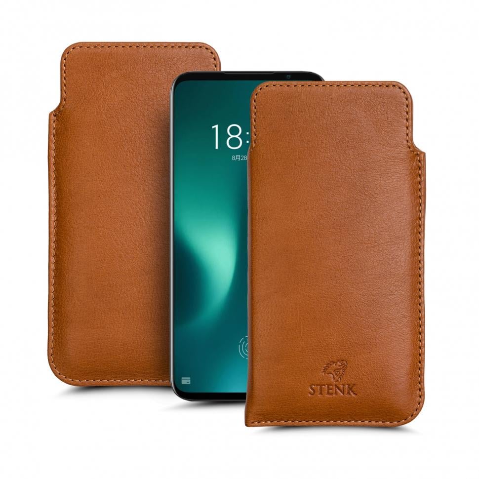 Футляр Stenk Elegance для Meizu 16s Pro Коричневий (66031)