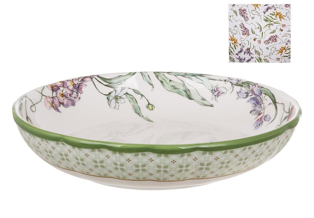 Салатница Bona Di Wisteria Garden фарфоровая 900 мл (498-338)