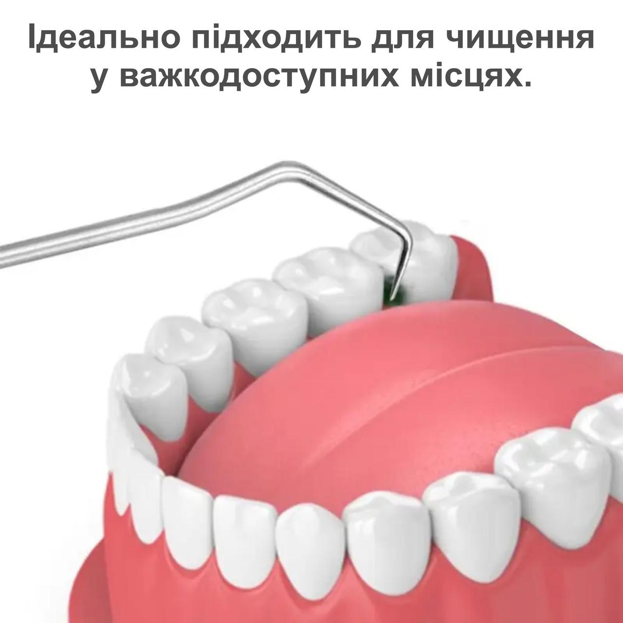 Набір інструментів для чищення зубів 7 інструментів у металевому тубусі (137076) - фото 10