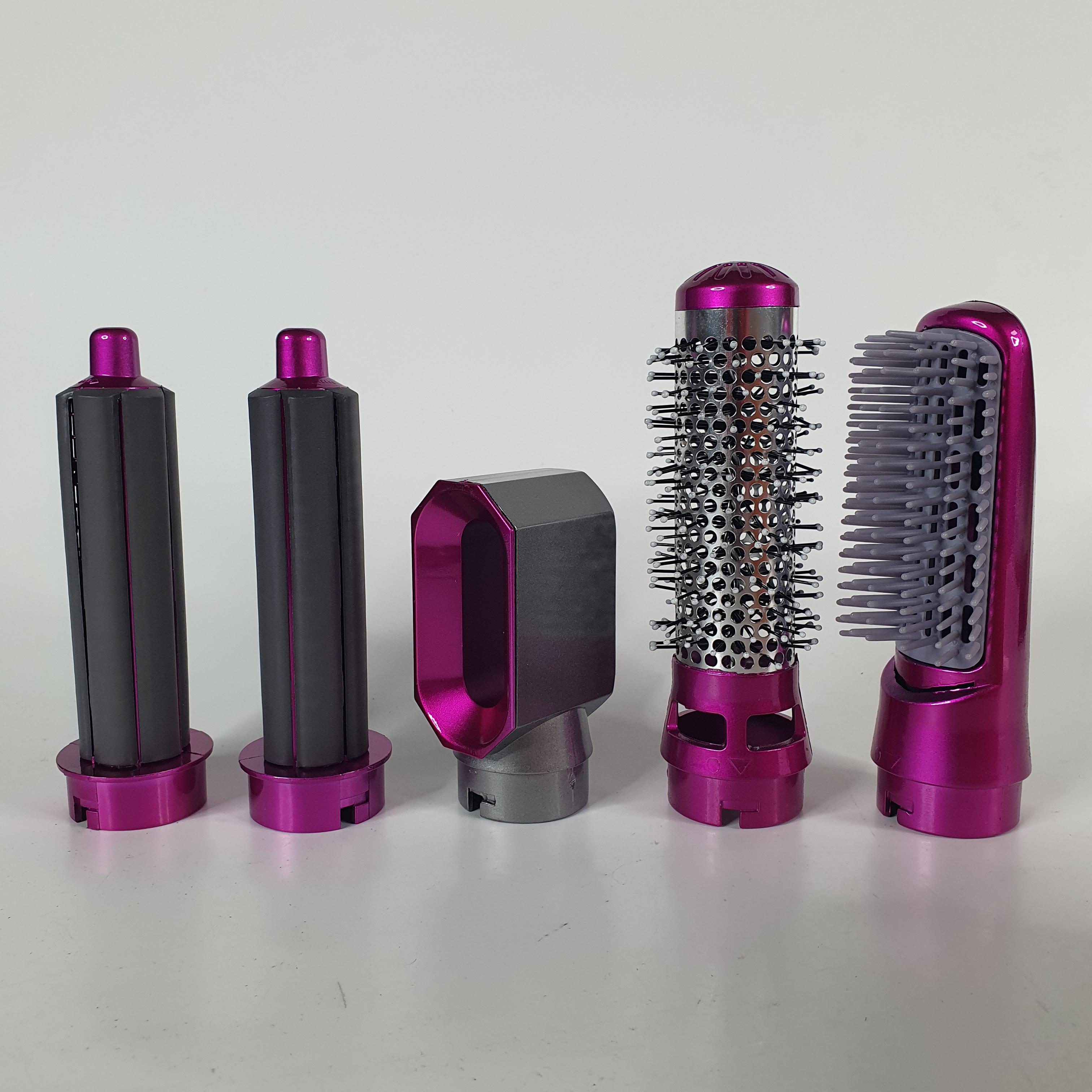 Фен для волос 5в1 с насадками с кожаным кейсом (WADC-51-Brown) - фото 7 Фен для волос 5в1 с насадками с кожаным кейсом (WADC-51-Brown) - фото 7