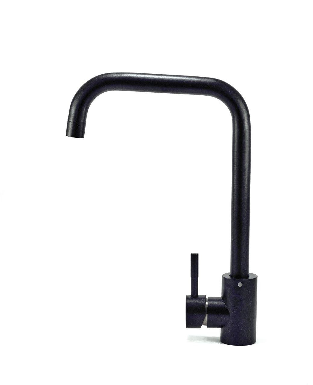 Смеситель для гранитных кухонных моек Akvatika Черный (1688303521)