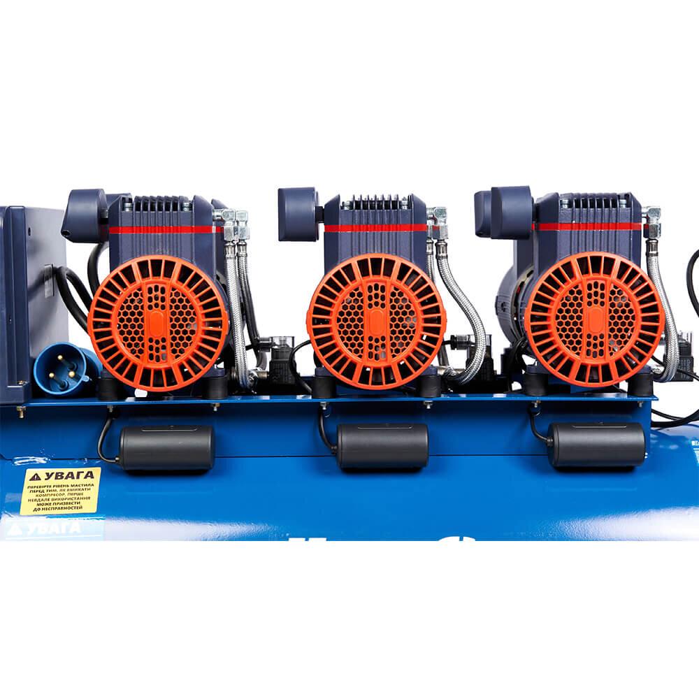 Компрессор воздушный EnerSol ES-AC1265-150-6OF 5,04 кВт 230 В 8 бар 150 л безмасляный (f330cbdf) - фото 4