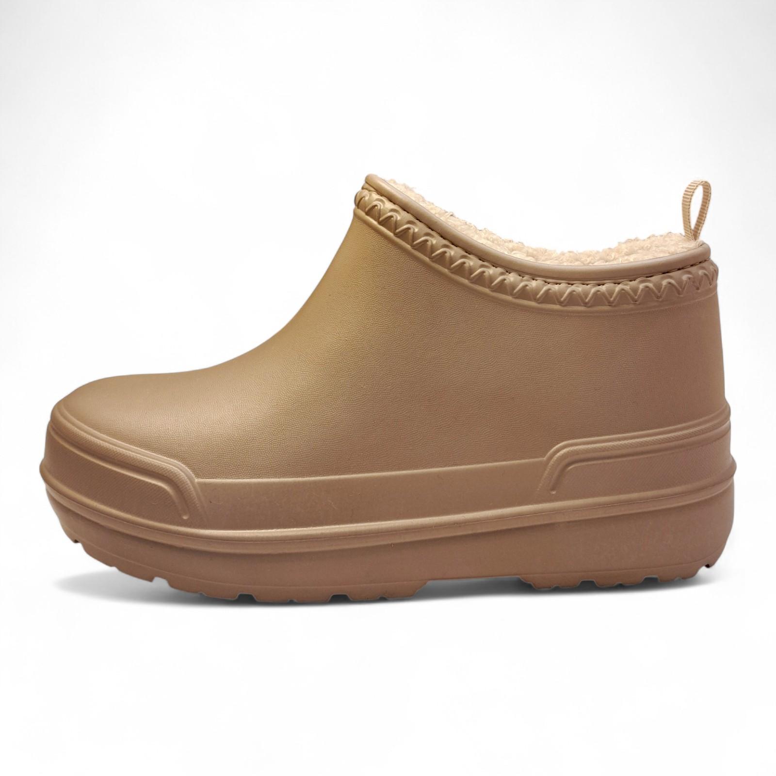 Галоши женские высокие утепленные Dago р. 37 24,5 см Бежевый (2807765050) - фото 2