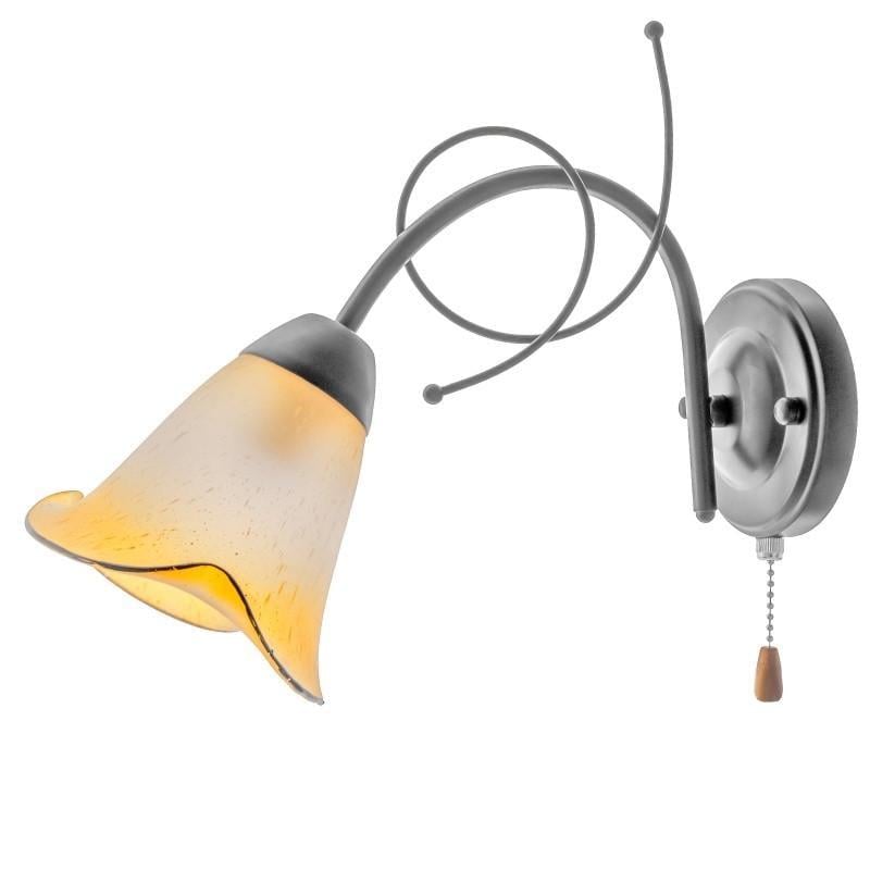 Бра настенное классическое накладное Brille LK-574W/1 E14 COF 26-914