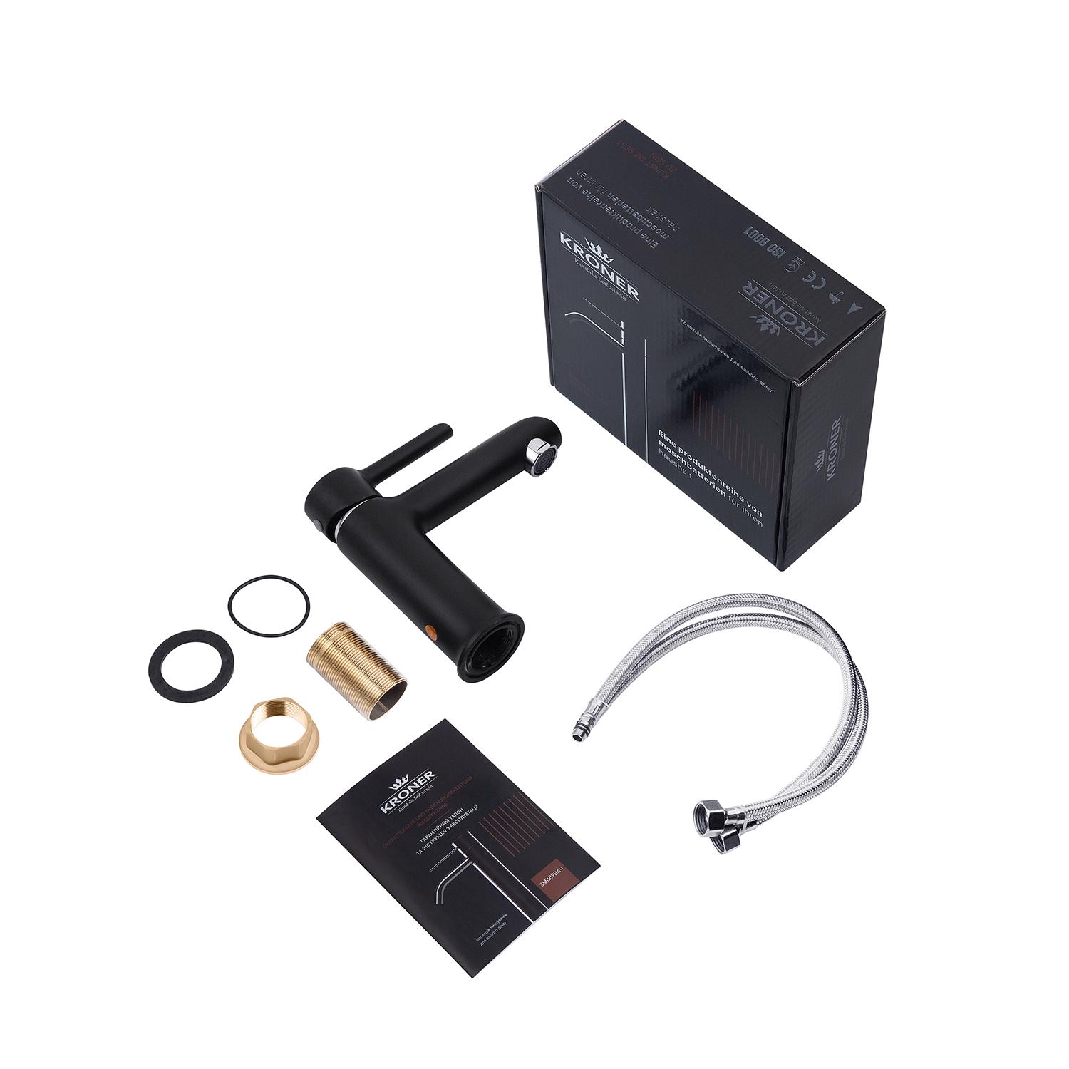 Смеситель для раковины Kroner KRP Essen SCH010 (24322) - фото 6 Смеситель для раковины Kroner KRP Essen SCH010 (24322) - фото 6